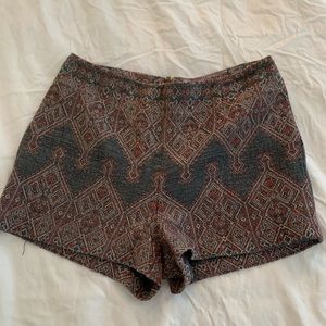 Urban Outfitters Jacquard Shorts